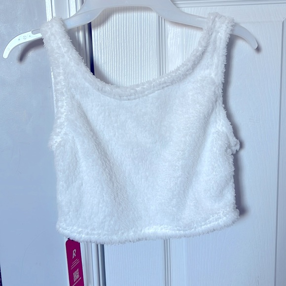 Romwe Women Cozy Crop Tank Top Pajamas XS - Picture 2 of 3